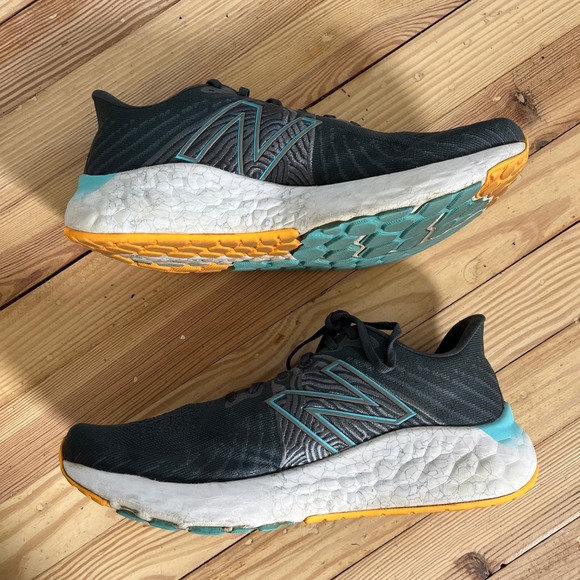 New Balance Fresh Foam X 880v13 Men's Running Shoes Grey Blue Orange Athletic - Picture 4 of 10